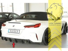 Rieger Heckansatz Heckspoiler Diffusor f�r BMW Z4 G29 Cabrio f�r M Paket 2 Rohr