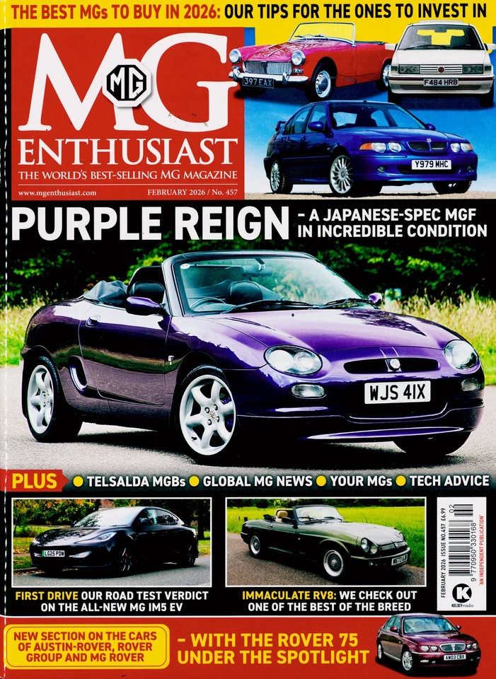 MG ENTHUSIAST MAGAZINE FEB 26