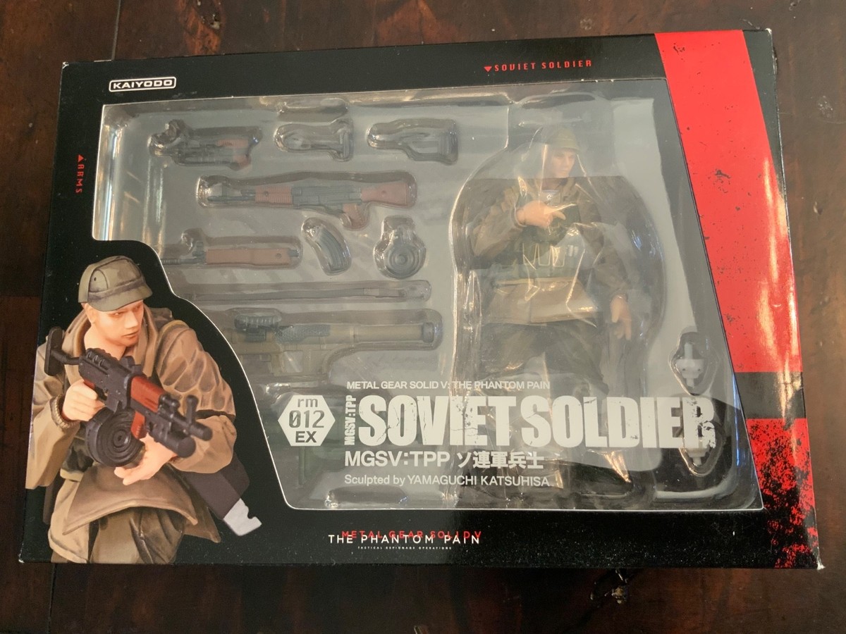 Kaiyodo Revoltech Rm015 EX Metal Gear Solid V Phantom Pain Soviet