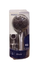 MOEN Attune 6-Spray Patterns Single Wall Mount 4 in. Handheld Shower Head