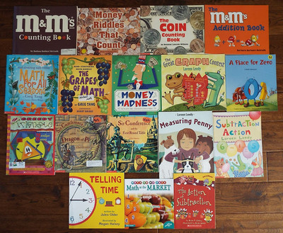 Lot 18 Math Picture Books Addition Subtraction Telling Time Sir Cumference