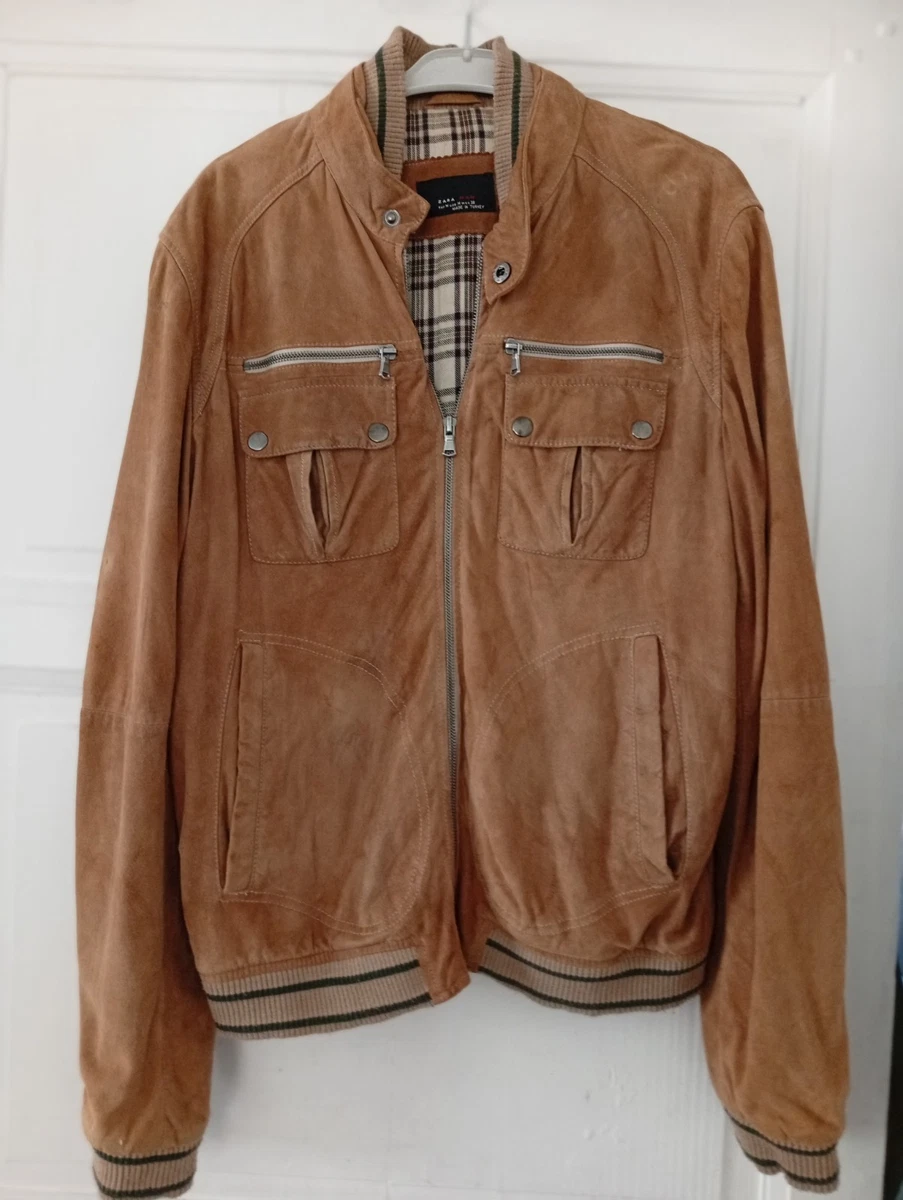 Pull à Capuche Homme Zara – Marron Taille M – état Excellent