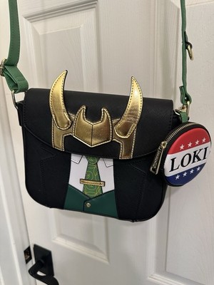 Loungefly Loki For President Crossbody Bag Purse Women s Marvel Disney