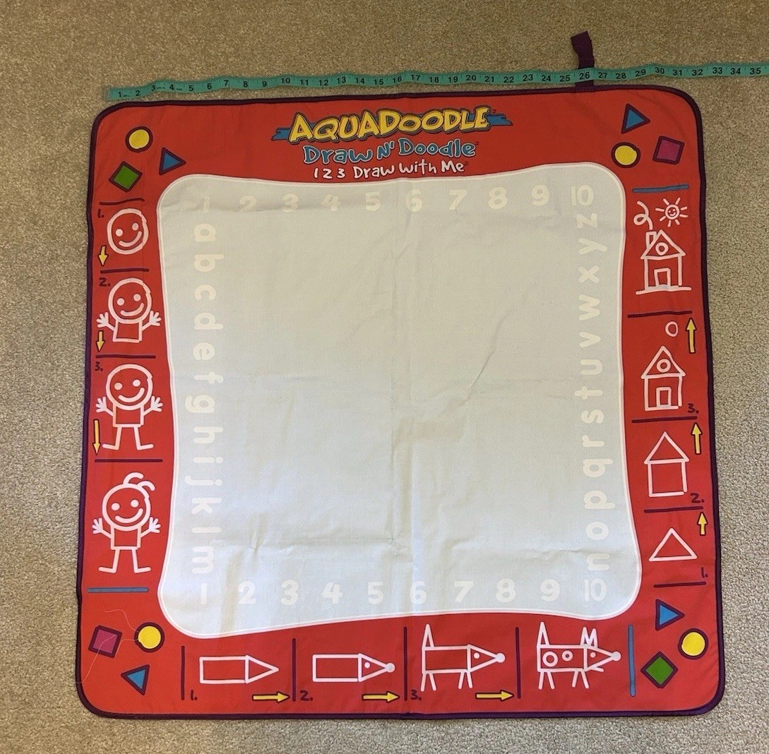 AquaDoodle Draw N’ Doodle Floor Mat And Accessory Pack