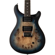 PRS SE Custom 24-08 Exotic Electric Guitar - Lake Blue Midnight Burst