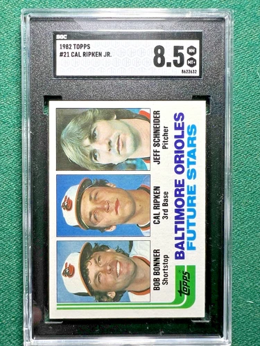1982 Topps #21 Cal Ripken Jr. Rookie SGC 8.5 HOF Baltimore Orioles RC Nice!