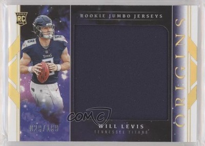 2023 Panini Origins Rookie Jumbo Jerseys 29/199 Will Levis #RJJ-TA RC o8g