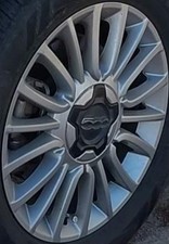 2022 500 OE Wheel Road 17x7 Opt Wef Silver Fiat