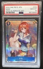 2024 One Piece Emperors in the New World Nami Rare Japan Alt Art OP09-050 PSA 10