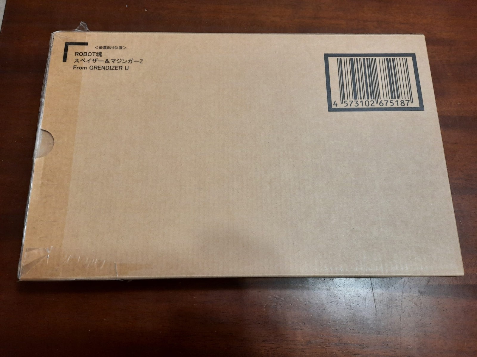 Bandai Robot Spirit - Spazer & Mazinger Z - From Grendizer U Con Brown Box