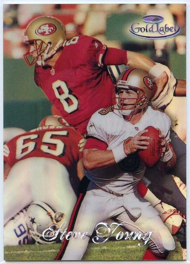 1998 Topps Gold Label Class 1 Black parallel Steve Young *SAN