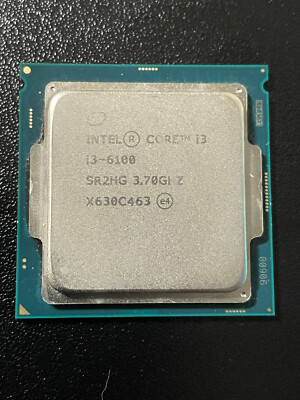 Intel Core i3-6100 - 3.7 GHz Dual-Core (SR2HG) Processor