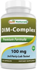Best Naturals DIM-Complex 100 mg 120 Capsules 