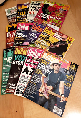 Guitar Player Magazine 2007 Lot 12 Issues Andy Summers Alex Lifeson 