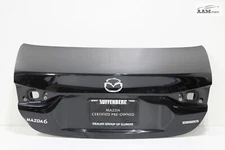 2018-2021 MAZDA 6 REAR TRUNK DECK LID COVER PANEL JET BLACK PEARL OEM