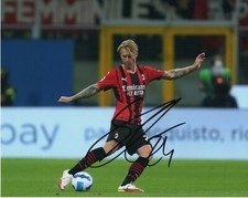 AC Milan Simon Kjaer Autographed Signed 8x10 EPL Photo COA #2