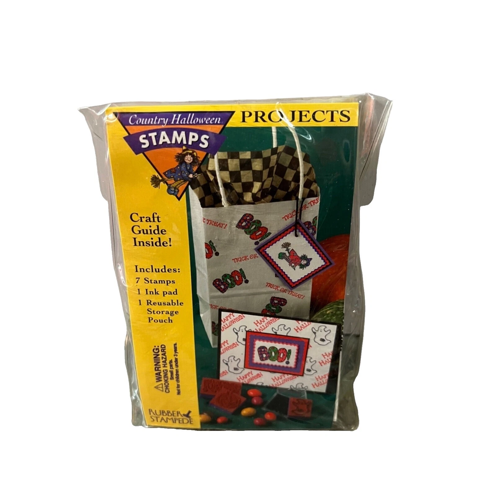 Sellos artesanales de Goma Rubber Stampede Vacaciones