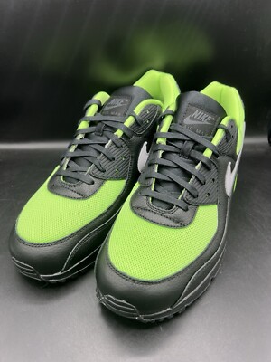 Nike Air Max 90 Id By You Black Neon Green Men's Size 13 (FZ3984-900) NEW 1 OF 1