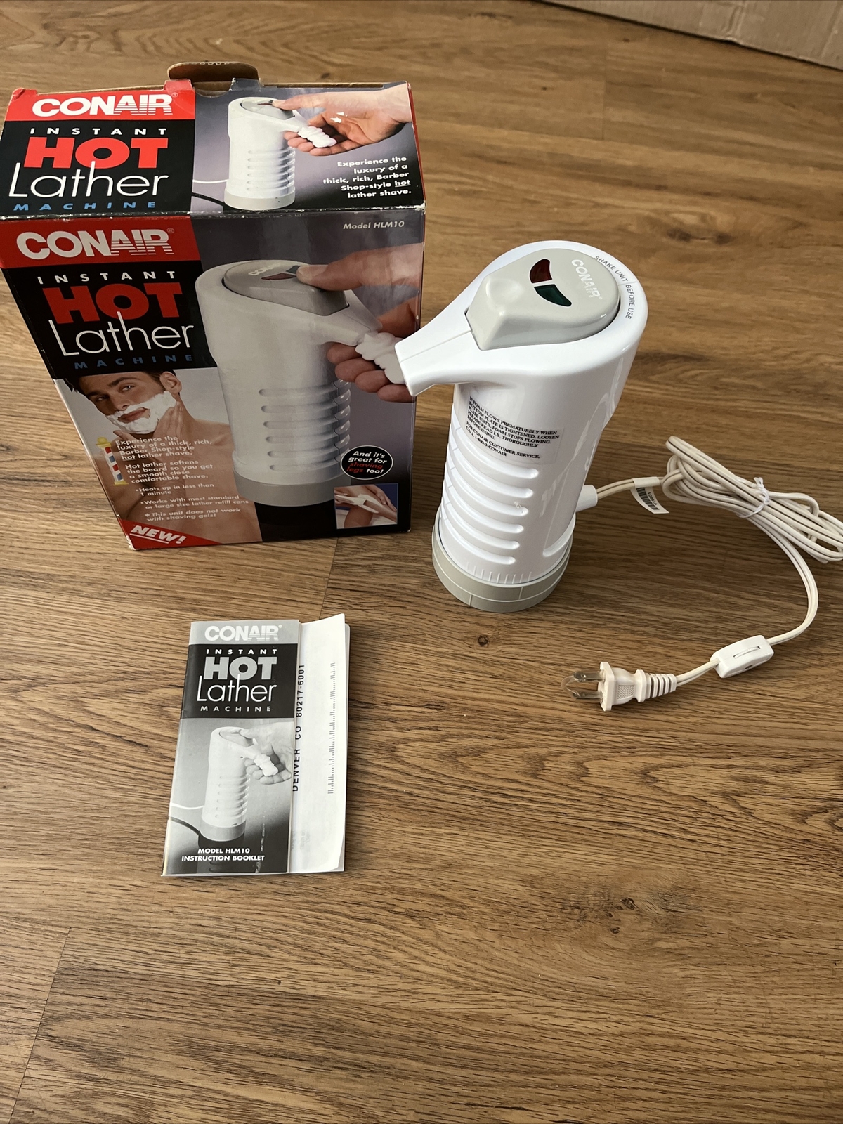 Conair HLM10 Hot Lather Machine White 864206000017 eBay