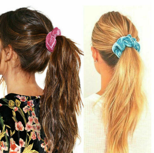20 Pack Big Velvet Hair Scrunchies Large Colorful Velvet Hair Ties Rope Band