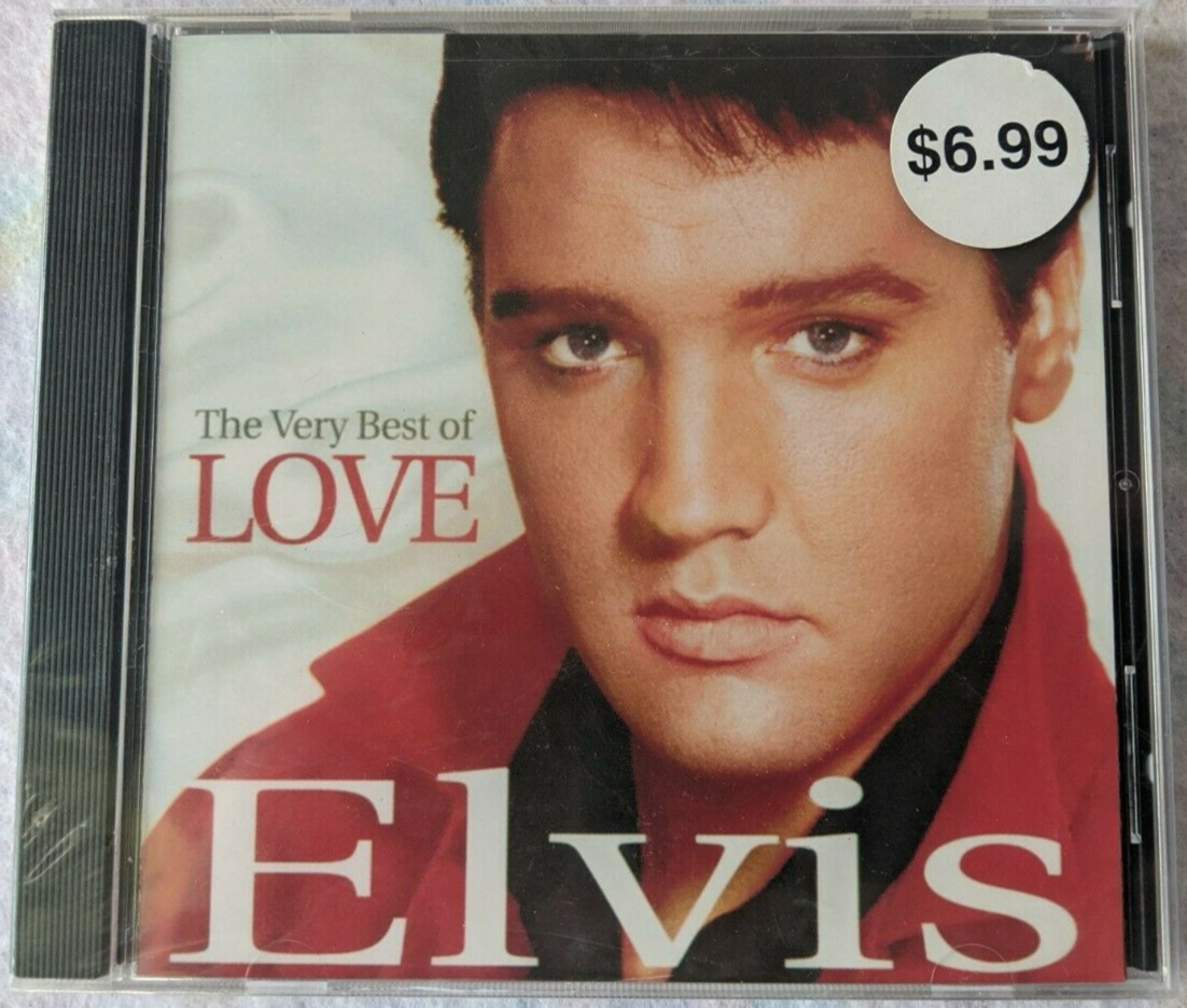 Finally popular brand Max 48% OFF Elvis Presley CD The very Best new wrap Love in original of