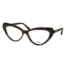 Max Mara MM5015 052 Tortoise Cat Eye Plastic Optical Eyeglasses Frame 54-14-140