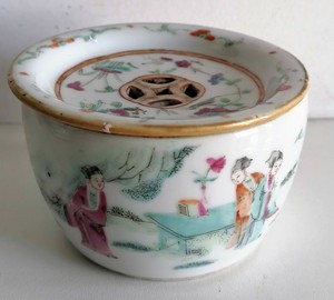 CHINESE FAMILLE ROSE FAMILY ROSE COVERED BOWL CHINOIS TONGZHI NIAN ZHI MK PERIOD