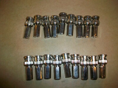 18pc   BNC Connector       Male / Female  NEW