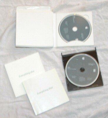 Vintage Apple Mac iMac OS X and Applications Install DVD 2009 collectible