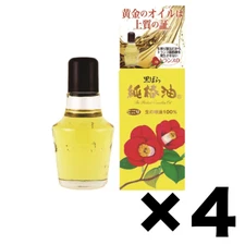 KUROBARA The Richest Camellia Oil 100% for Hair/Face/Body 4Pack Set 72ml Japan