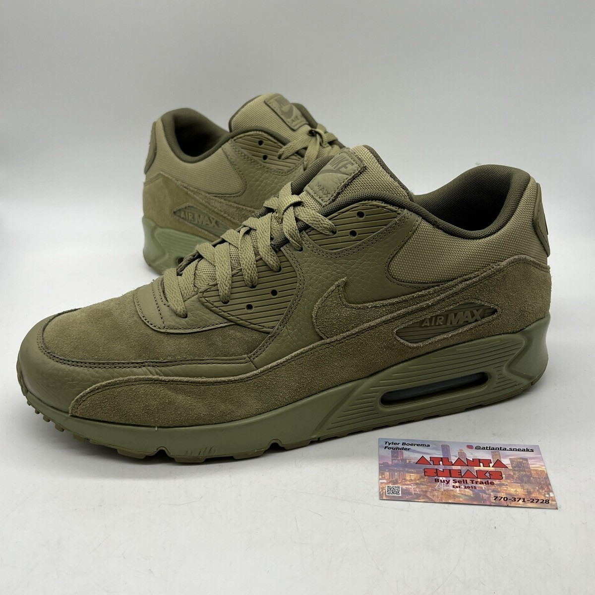 nike air max 90 premium olive
