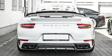 Moshammer Heckspoiler Rear Wing Spoiler passend für Porsche 911 991 Turbo S