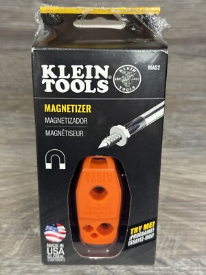 Klein Tools MAG2 Magnetizer / Demagnetizer for Screwdrivers New Sealed