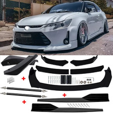 For Scion Tc Front Rear Bumper Lip Spoiler Body Kit Splitter Side Skirt