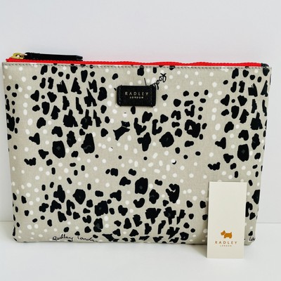 radley leopard oilskin bolsa
