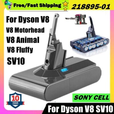 6400mAh Akku Für Dyson V8 SV10 Absolute Pro Animal 967834-02 6,4Ah SONY 