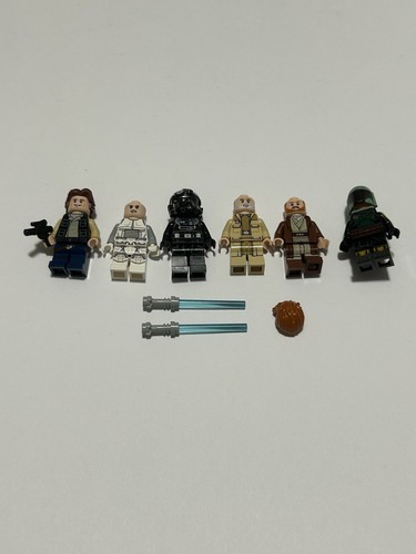 Lot of 6 Star Wars Lego Minifigures - Picture 1 of 3