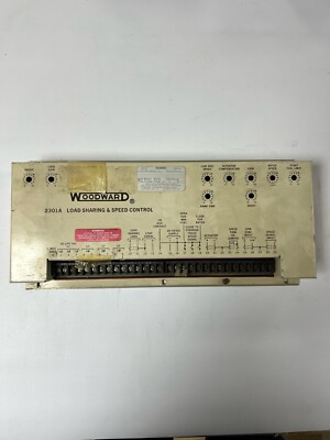 WOODWARD 2301A LOAD SHARING & SPEED CONTROL 8272-288 0 2K-6K HZ