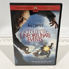 Lemony Snicket  s A Series of Unfortunate Events DVD  Jim Carrey Widescreen