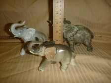 Vintage Japanese Ceramic Elephant Family Figurine Group — listing 3