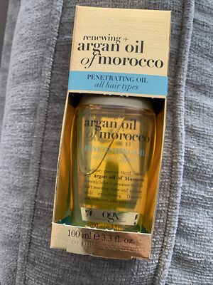OGX Renewing and Moroccan Argan Penetrating Oil 3.3 fl. oz. For All Hair Types