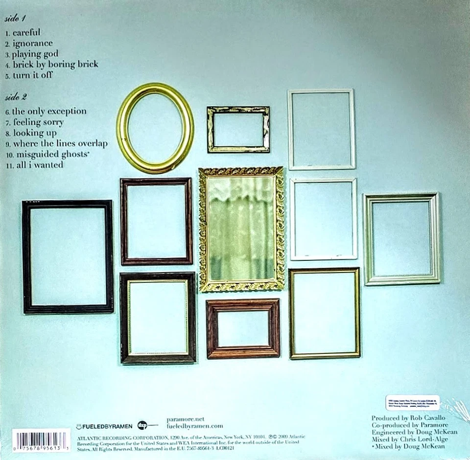 PARAMORE - BRAND NEW EYES - VINYL LP " NEW, SEALED " - Image 2 of 2