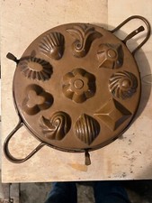 STAMPO TEGLIA BISCOTTI IN RAME VINTAGE Cucina stampo brocca tegame