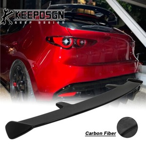 Roof Spoiler For Mazda 3 Hatchback (2010-2013 & 2019-2023) – ABS Black, Universal Fit, Easy Install