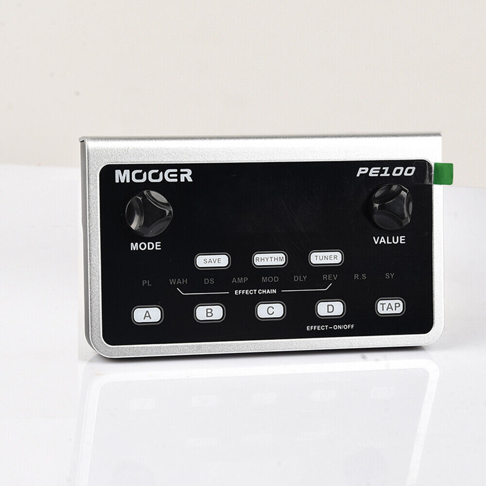 Mooer PE100 Guitar Multi Desktop Effects LCD Directly managed store Limited Special Price Pedal