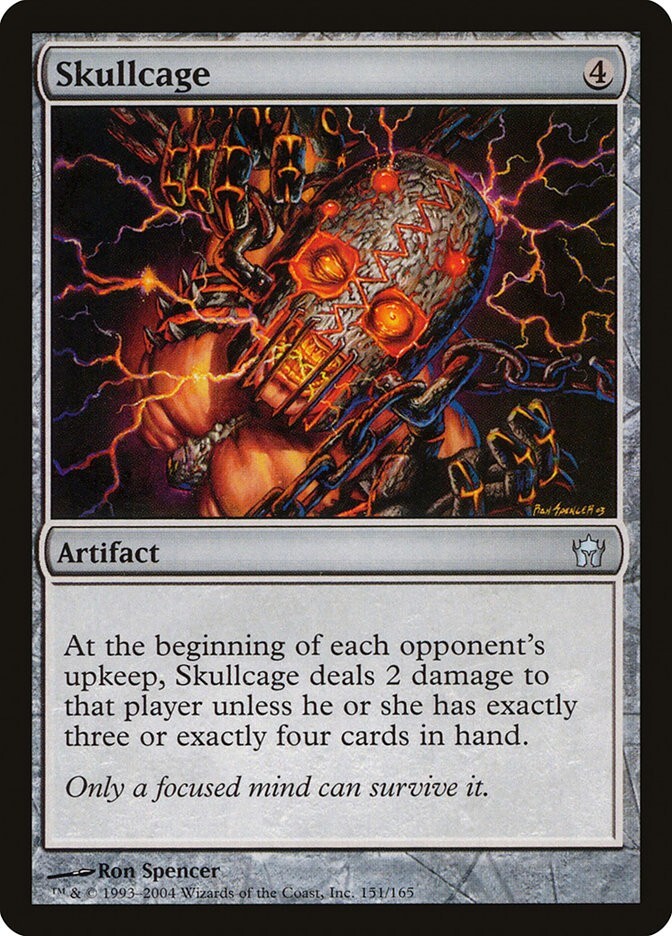 Skullcage NM/M Fifth Dawn Artifact English MTG Magic Regular 154