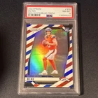 Panini 2024 Prizm Red White & Blue Bo Nix #309 Rookie Denver Broncos PSA 8
