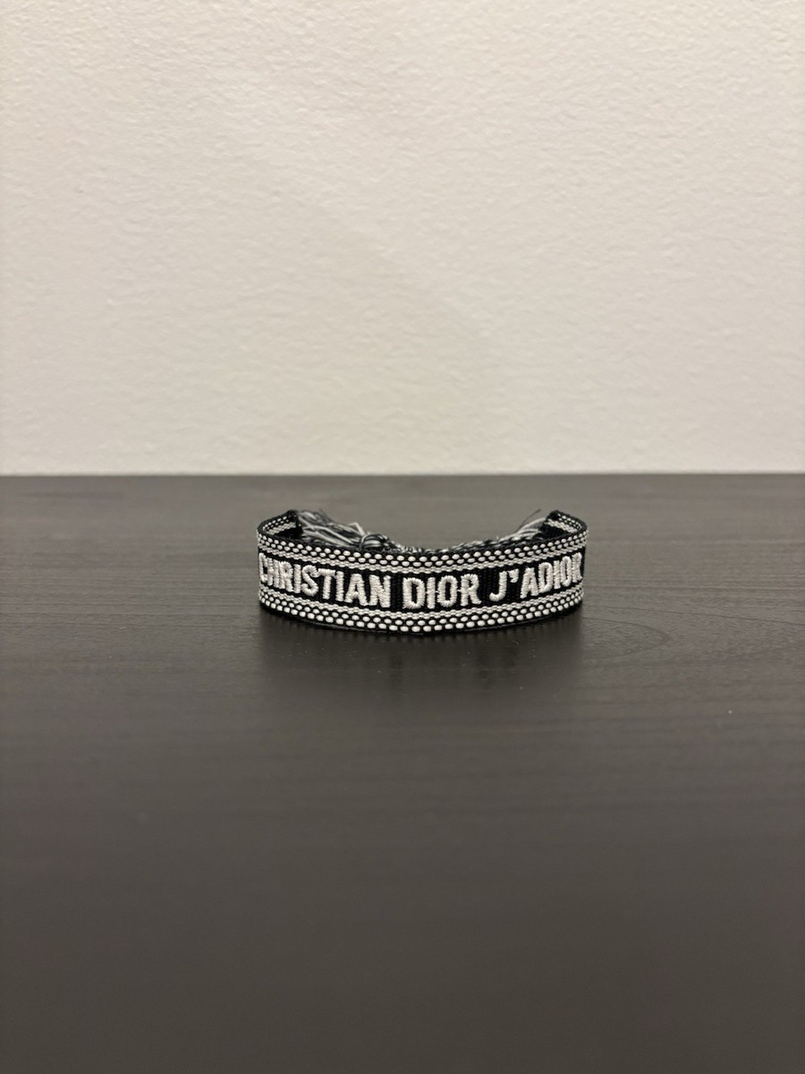 J Adore Dior Best Friend Bracelet Christian Dior Woven Cotton