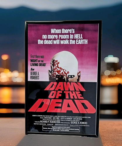 Dawn of the Dead United Film Distribution, 1978 Framed Horror Movie Poster