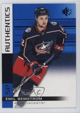 2019-20 SP Retail SP Rookie Authentics Blue Emil Bemstrom #134 0x7k